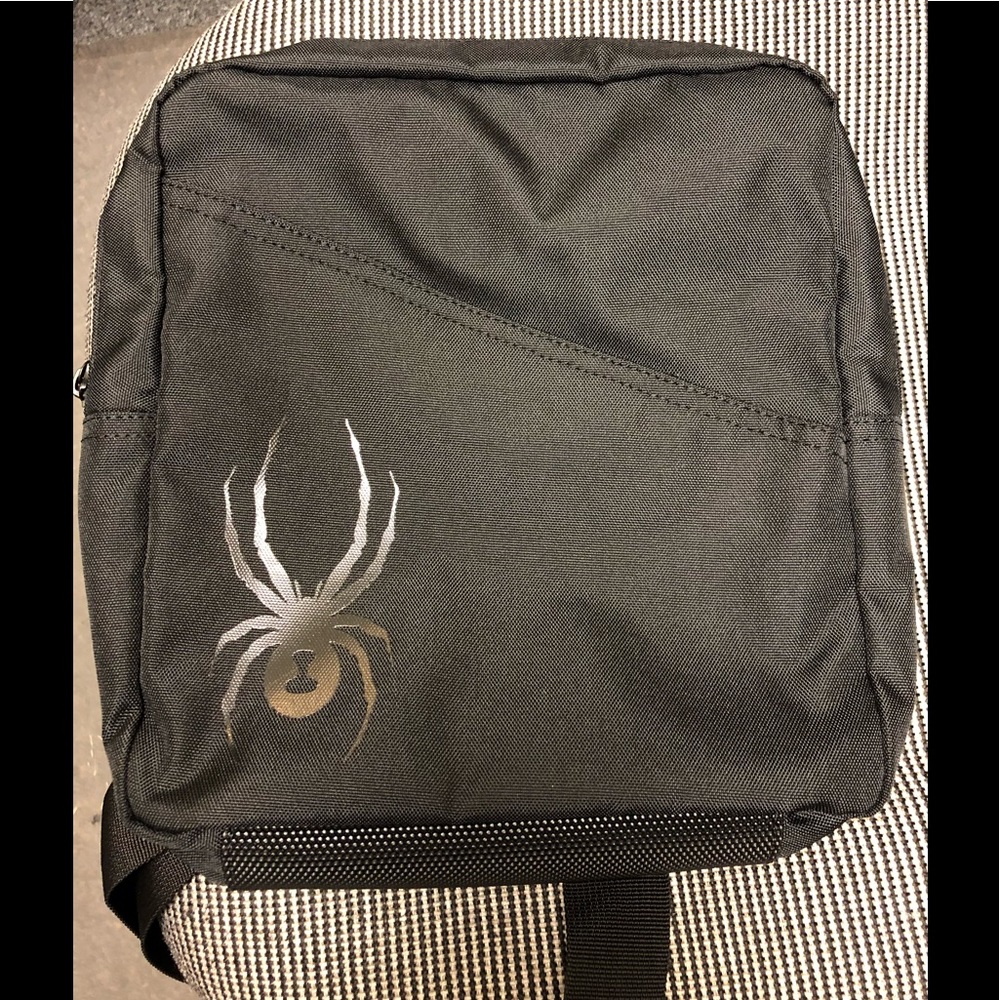 Spyder Crossbody Bag Nylon, Black NWT
